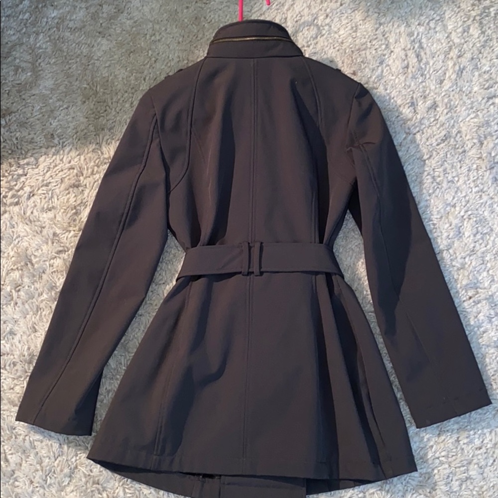 Michael kors tie waist trench coat